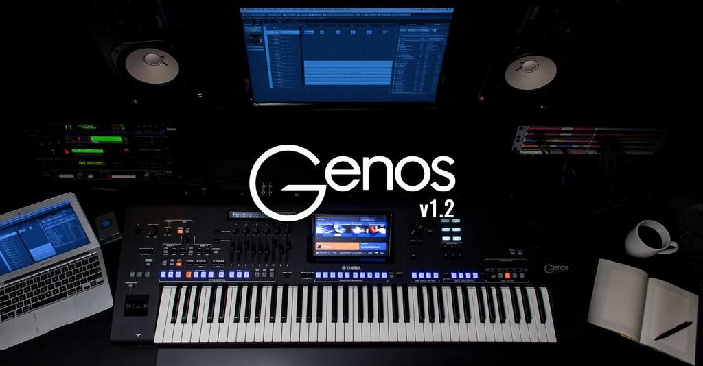 Nový firmware pro GENOS (v1.2) a aktualizace programu Yamaha Expansion Manager (v2.5.