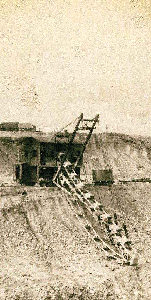 Z HISTORIE TĚŽBY UHLÍ NA BÍLINSKU Důl Eleonora u Ledvic Těžba v hlubinném dole Eleonora byla zahájena v roce 1872. Od té doby se důl postupně rozšiřoval o další dobývací pole. Na počátku 20.