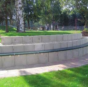 schodištia, terasové obrubníky,