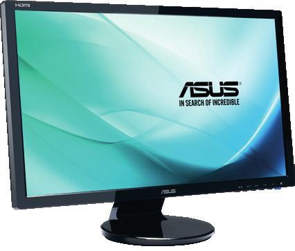 ŽELEZO BEZ KOMPROMISU - VYBERTE SI 3 190,- 124,99 PŘEKRÁSNĚ ŽIVÉ BARVY 24 ASUS VE248HR Full HD monitor s