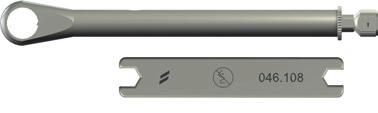 786 Šroubovák AS do ráčny, krátký Délka 15 mm stainless steel 046.787 Šroubovák AS do ráčny, střední Délka 21 mm stainless steel 046.788 Šroubovák AS do ráčny, dlouhý Délka 27 mm stainless steel 046.