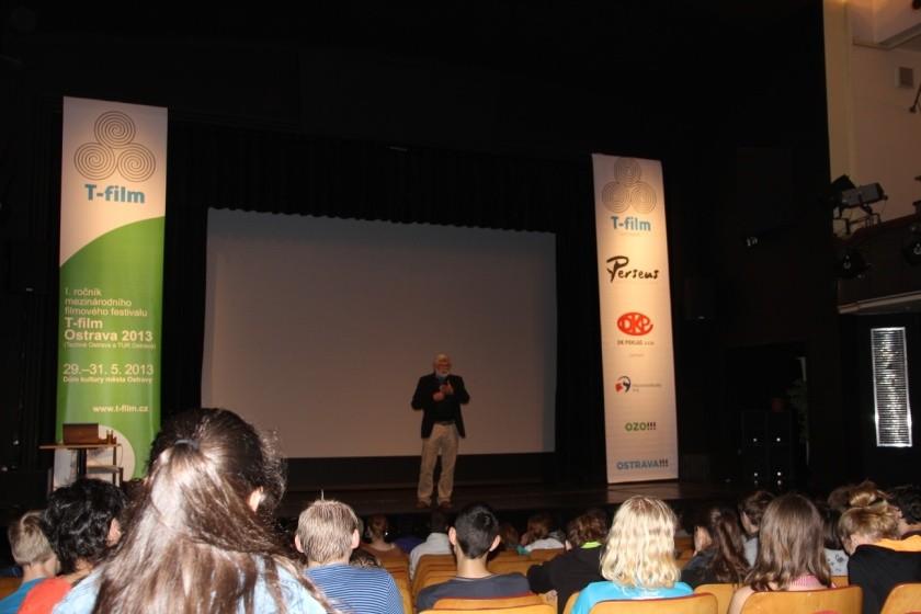 2. I. ročník Mezinárodního filmového festivalu T-film Ostrava 2013 Není náhodou, že myšlenka organizovat festival s touto tématikou vznikla v Ostravě, protože právě Ostrava je město s bohatou