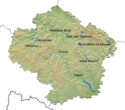 V rámci Kraje Vysočina je provozováno 529 veřejných vodovodů a 356 veřejných a komerčních studní. Z toho vodovody do 500 zásobovaných obyvatel jsou zastoupeny v 433 případech.