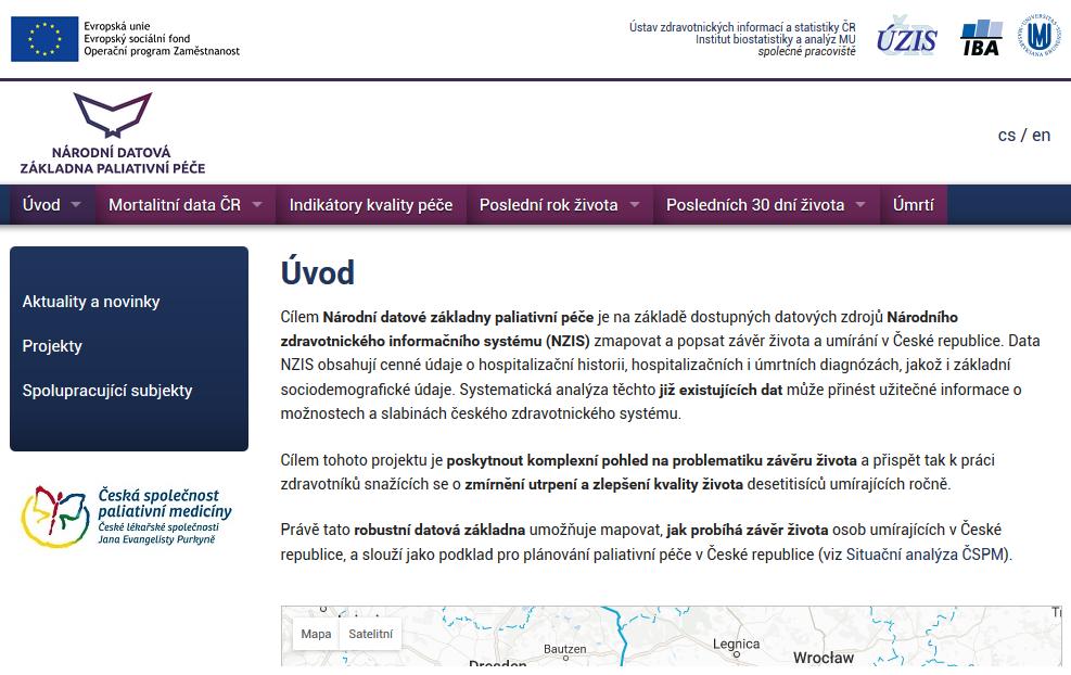 Národní datová základna paliativní péče Interní školení zaměstnanců ÚZIS