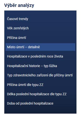 Otázka: Kde dochází k úmrtí na Alzheimerovu nemoc?