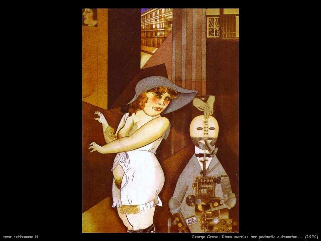 Příloha 4: George Grosz: Daum Marries Her
