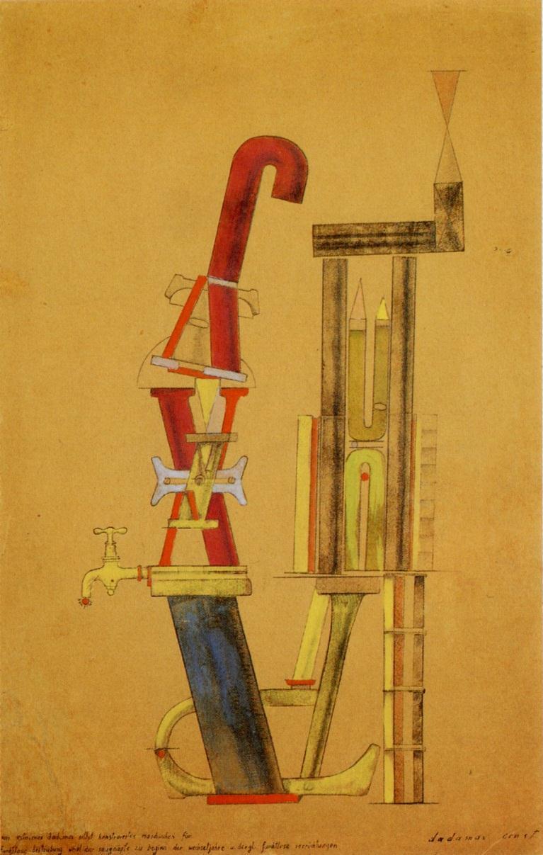 Příloha 6: Max Ernst: Malý stroj