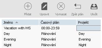 4 ZAČÍNÁME S POČÍTAČOVÝM SOFTWAREM TIMEMOTO 31 Vytvořme šablonu, která se použije pro plánování.