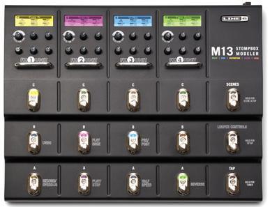 STOMPBOX MODELER M13 Podlahový multiefekt (všechny možné efektové krabičky pohromadě) Uživatelská příručka Tento návod v českém jazyce je majetkem společnosti Kardašovská 626, 198 00 Praha 9 Tel.
