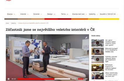 VELETRH NÁBYTKU, INTERIÉRŮ A BYTOVÝCH DOPLŇKŮ 5. 8. 10.