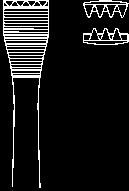 0090 13,0 cm 114 0100 14,3 cm 114 52 0030 jemná