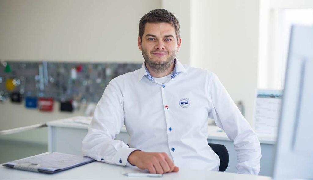 VOLVO PERSONAL SERVICE Klienti jsou z VPS nadšení Dlouhá léta fungoval příjem vozů do servisu docela komplikovaně. Nejdříve bylo nutné zavolat na recepci, později řešit zakázku s přijímacím technikem.