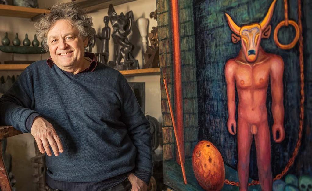 ROZHOVOR Kdybych neměl tak výrazné výtvarné nadání, byla by jasnou volbou scenáristika. Bavilo by mě vymýšlení příběhů, hlavně asi těch filmových. Psal jsem kdysi texty i pro divadlo.