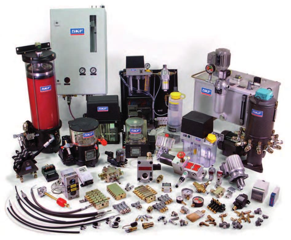 Výrobní program Centrální mazací systémy Tření a následné opotřebení jsou průvodním jevem u všech strojů a strojních zařízení.