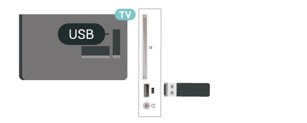 Pevný disk USB je zformátován výhradně pro tento televizor. Uložené nahrávky nelze použít na jiném televizoru nebo na počítači.