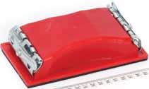 27 2 x mm plast/plastic 27 0 x 8 mm plast/plastic 0 0 DRŽÁK BRUSNÉHO PAPÍRU SANDING BLOCK RUBBER BRUSNÝ PAPÍR VODĚODOLNÝ 230x280 mm SANDING PAPER WATERPROOF 230x280 mm 277 2