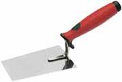 2 2 2 2 ŠPACHTLE NEREZ S GUMOVOU RUČKOU SCRAPER STAINLESS WITH RUBBER HANDLE ROHOVÁ VYHLAZOVACÍ LŽÍCE NEREZ S