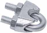 222 7 mm LANOVÁ SVĚRKA WIRE ROPE CLIP ŘETĚZ KRÁTKÉ OKO SHORT LINK CHAIN DIN 8 A 22 3,8 mm 22 4, mm 227,0 mm 402 2