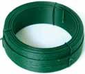 SÍTĚ PROTI HMYZU, PLETIVA, DRÁTY INSECT NETS, FENCINGS, WIRES VÁZACÍ DRÁT ZELENÝ PVC WIRE, GREEN PVC COATED SVORKA NAPÍNACÍHO DRÁTU CLAMP OF THE BINDING WIRE 42244,4 mm x 0 m 42248,8 mm x 0 m 42249
