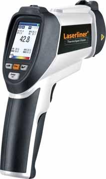MĚŘIDLA MEASURING TOOLS BEZDOTYKOVÝ TEPLOMĚR THERMOSPOT NON-CONTACT THERMOMETER THERMOSPOT Bezdotykové infračervené měření teploty s integrovaným laserovým kruhem pro zacílení na měřený povrch.