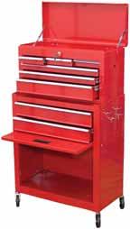 00x830x30 mm 00x840x30 mm 8 bar 38,0kg VOZÍK NA NÁŘADÍ TOOL CABINET Horní skříňku lze uložit do sponího vozíku.
