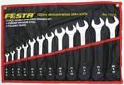 72 x mm 73 2x mm 74 4x mm 7 x7 mm 7 8x9 mm 77 9x22 mm 78 24x27 mm OBOUSTRANNÉ OTEVŘENÉ KLÍČE - SADY OPEN-END WRENCH SETS OBOUSTRANNÉ OTEVŘENÉ KLÍČE - SADY OPEN-END WRENCH SETS 70 ks/pcs x7, 8x9, x,