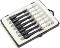 ŠROUBOVÁKY A BITY SCREWDRIVERS AND BITS JEMNÉ ŠROUBOVÁKY PRECISION SCREWDRIVER SET JEMNÉ ŠROUBOVÁKY TORX