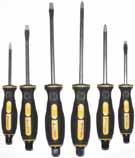 ÚDEROVÝCH ŠROUBOVÁKŮ IMPACT SCREWDRIVERS SADA ŠROUBOVÁKŮ SCREWDRIVER SET --8 mm PH, PH 2, PH 3 mm x40, x80, x,