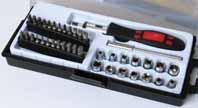 ŠROUBOVÁKY A BITY SCREWDRIVERS AND BITS SADA BITŮ BIT SET 3, 4,,, 7,, 2, 2, 2, 3, 3 2, 2.