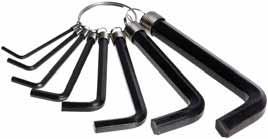 ŠROUBOVÁKY A BITY SCREWDRIVERS AND BITS SADA IMBUSŮ S HLAVIČKOU HEAD HEX KEY SET SADA IMBUSŮ S HLAVIČKOU - PRODL.