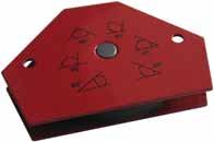 ELEKTRODY, ZÁVITOVÉ TYČE ELECTRODES, THREAD RODS ÚHLOVÝ MAGNET MAGNETIC WELDING HOLDER ÚHLOVÝ MAGNET MAGNETIC WELDING HOLDER 70090 8 x 8 mm 90, 4, 3