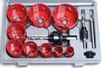 SADA VRTÁKŮ DO KOVU DRILL SET VRTÁKY, VYKRUŽOVAČE, SEKÁČE DRILLS, HOLESAW