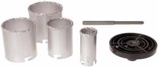 , 8,, 2, 3 mm VYKRUŽOVACÍ KORUNKY NA DLAŽBU - SADA HOLESAW