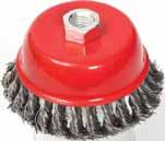 BRUSH KARTÁČ HRNKOVÝ, VLNITÝ CUP BRUSH 20 0 mm M4 s 0,3 0 202 7 mm M4 s