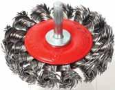 BRUSNÉ KARTÁČE ABRASIVE BRUSHES KARTÁČ OKRUŽNÍ,