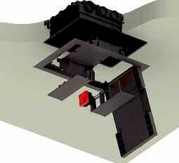2 P O D L H O V É I N S T L C E KOPOBOX 57 sestava podlahové krabice pro 6 modulárních přístrojů - použití v betonové podlaze KOPOBOX 57 sestava podlahové krabice pro 6 modulárních přístrojů -