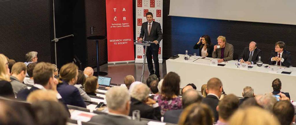 Držitelé Ceny TA ČR 2016 Během konference se uskutečnil i diskusní panel, ve kterém vystoupili Miroslav Svítek (Smart Cities), Roman Týc (Smart Technology & Society), Tomáš Marada (Smart Technology &