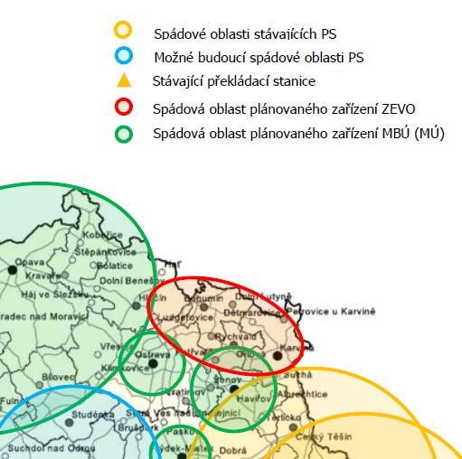 Aby bylo možné splnit cíle POH ČR a MSK v této oblasti je nutné zajistit posílení sběrné sítě (kapacity) a zajistit možnost posílení vstupů, například spoluprací se zařízení pro sběr a výkup odpadů,