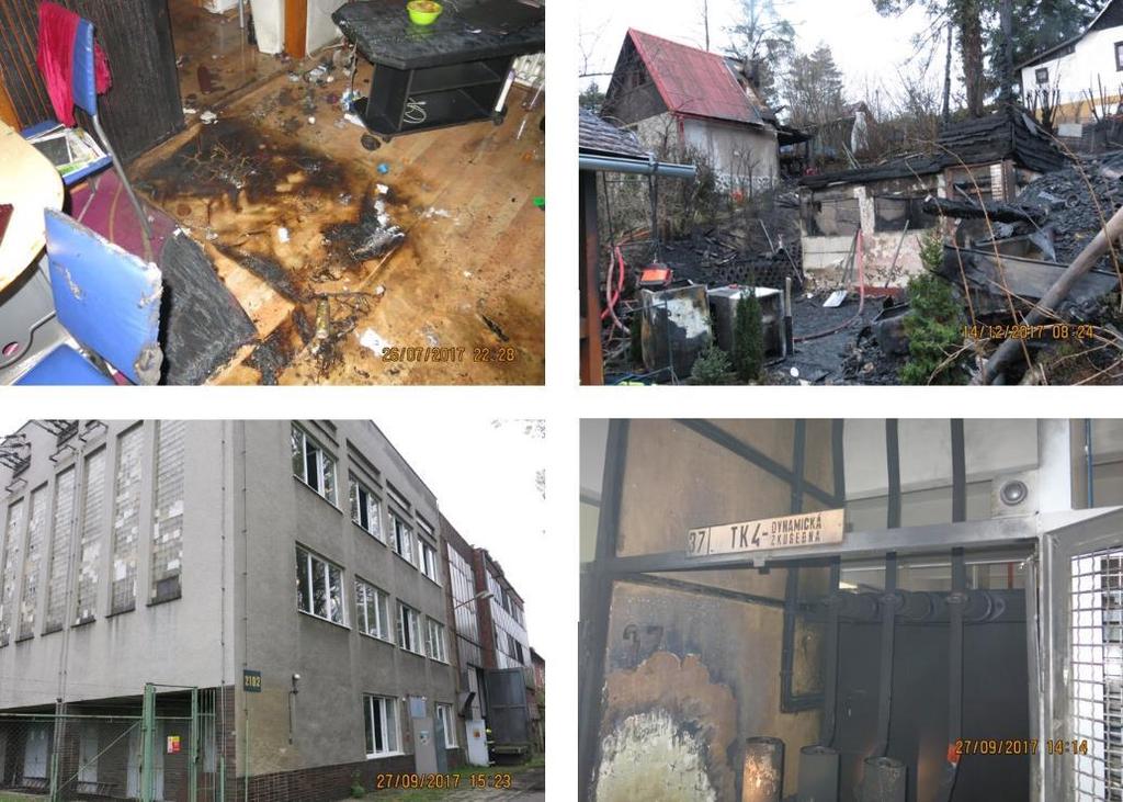 8. 8. 27 žena Žena, 8 let, zemřela v důsledku dopravní nehody s následným požárem na dálnici D, 33 km směr Ostrava, katastr obce Kujavy. Postižená nezemřela v přímé souvislosti s požárem.