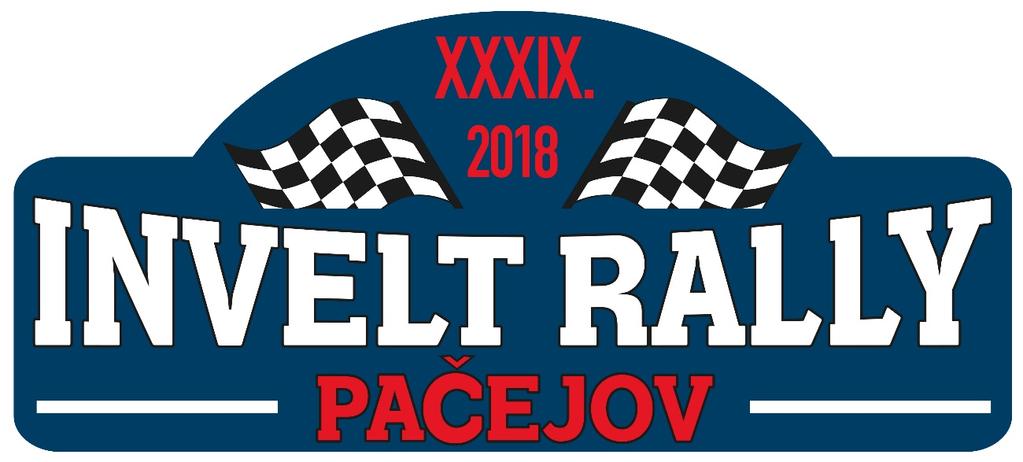 ZVLÁŠTNÍ USTANOVENÍ XXXIX. INVELT Rally Pačejov 2018 Pačejov, 27. 28.
