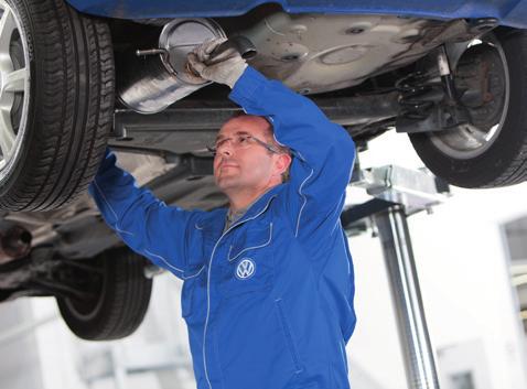 ROZSAH SERVISNÍCH ÚKONŮ KRYTÝCH SLUŽBOU VOLKSWAGEN SERVISNÍ BALÍČKY VARIANTA SERVICE Zahrnuje servisní úkony předepsané výrobcem.