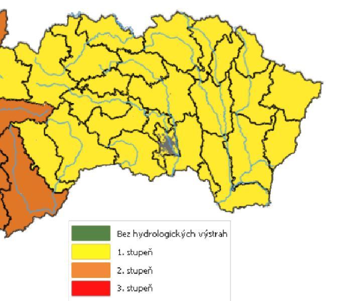 11 Graf 5 Priebeh vodných hladín na Hornáde vo Spišských Vlachoch 340 320 300 280 Vodný stav [cm] 260 240 220 200 180 160 140 20.7.2011 0:00 21.7.2011 0:00 22.7.2011 0:00 23.7.2011 0:00 24.7.2011 0:00 25.