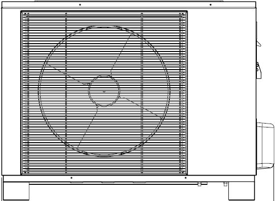 1230 1070 PRODUKTOVÝ LIST: Aerogor ECO Inverter 10 A Betonové základy pro tepelné čerpadlo Aerogor ECO Inverter 10 A Boční pohled Venkovní jednotka Čelní pohled 500 200 B 600 A