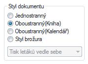 1 TISK V SYSTÉMU WINDOWS Oboustranný tisk (část 1) Tato funkce umožňuje tisknout na obě strany papíru.