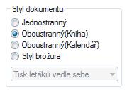 1 TISK V SYSTÉMU WINDOWS Oboustranný tisk (část 1) Tato funkce umožňuje tisknout na obě strany papíru.