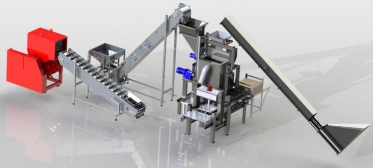 zpracovávat gastro odpady. Finanční objem: 9 176 400,- bez DPH, realizace: 2014-2016, spolufinancování Technologickou agenturou ČR, linka chráněna užitným vzorem ÚPV 30603.