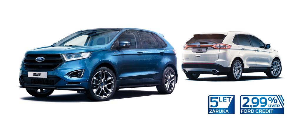 FORD EDGE I AKČNÍ CENÍK Nenechte si ujít mimořádnou nabídku TOP Edition Výbava Motor Výkon Převodovka Cenové zvýhodnění*/** Zvýhodněná cena*/** 2.0 TDCi AWD 132 kw / 180 k 6st.