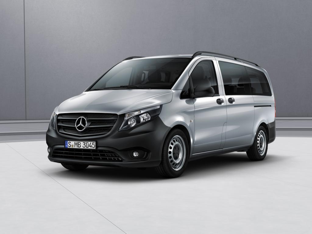 Nabídka Mercedes Benz - VITO 114 CDI / L Tourer Family 4x2 Tento obrázek se může lišit od vozidla v nabídce a je nezávazný. Změny vyhrazeny.