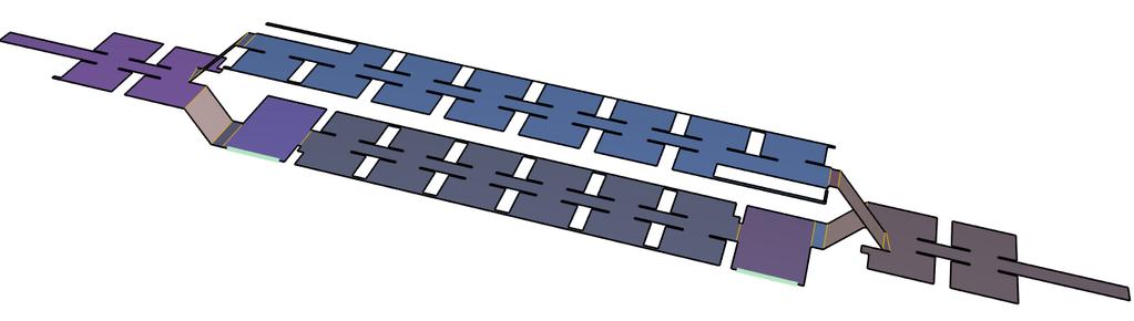 Rozměry této sítě byly zvoleny 100/100/100 mm, což sice umožňovalo modelovat veškeré vybavení s přesností na 10 cm, ale i přesto bylo nutné některé skutečné rozměry této síti přizpůsobit.