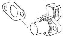 Montáž snímače klikového hřídele na klikovou skříň s těsněním navíc k původnímu gumovému těsnění je povolená specifikace.